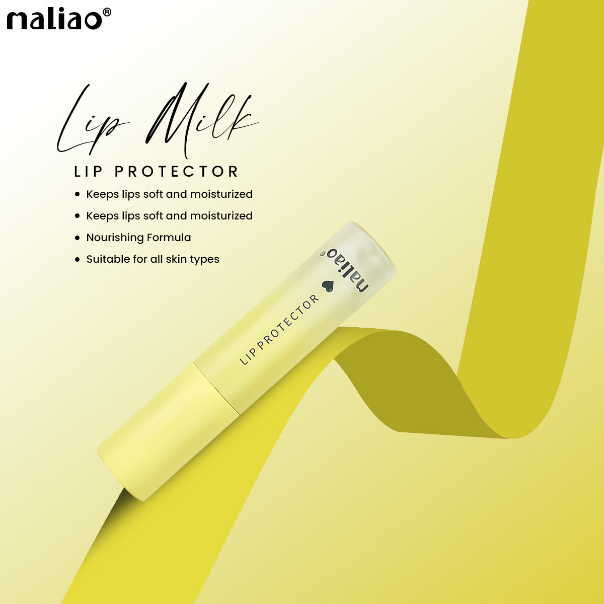 Maliao Silky Milk Lip Protector – Ultra-Soothing & Moisturizing Lip Balm